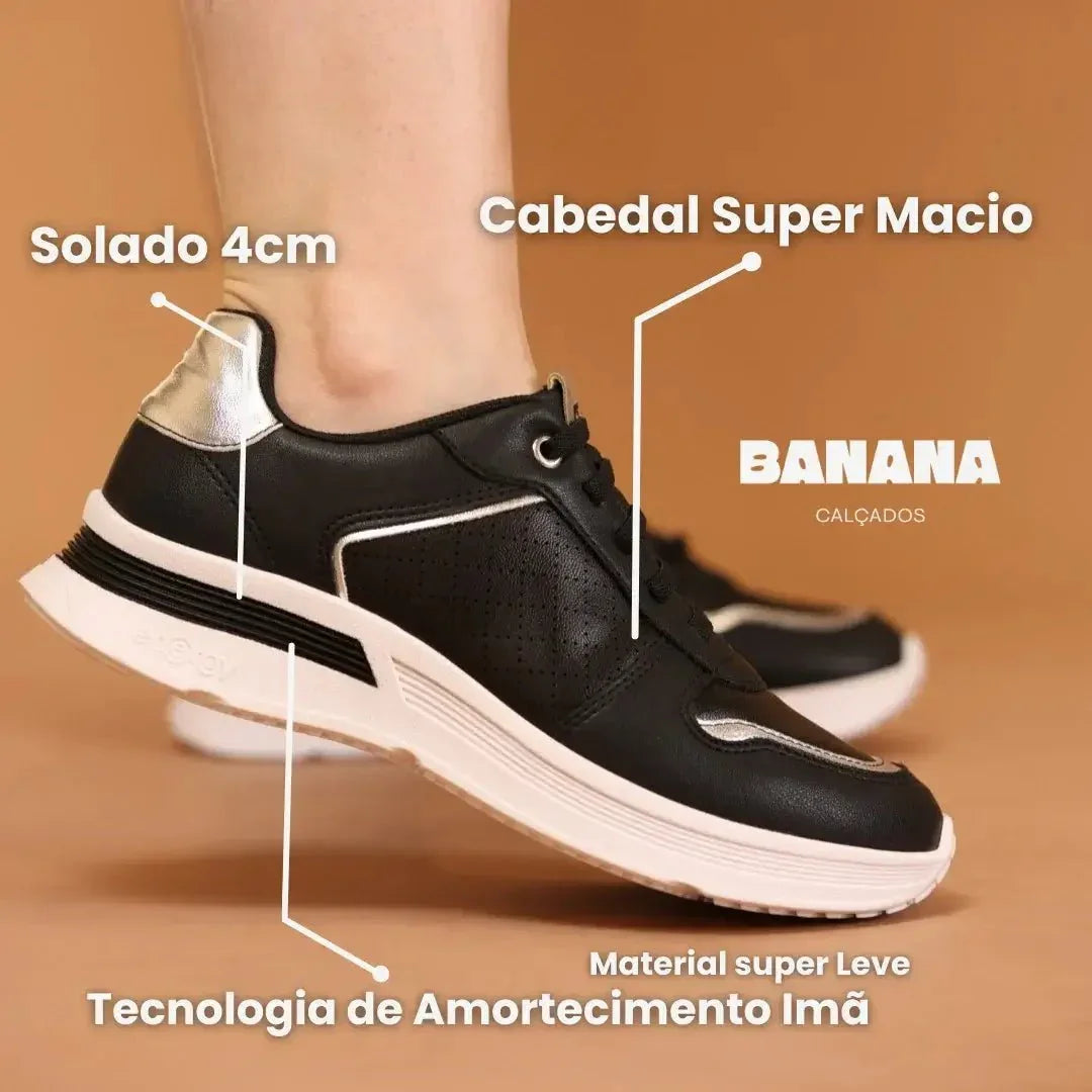 TENIS ENERGY FEMININO VIVI - Banana Calçados - 