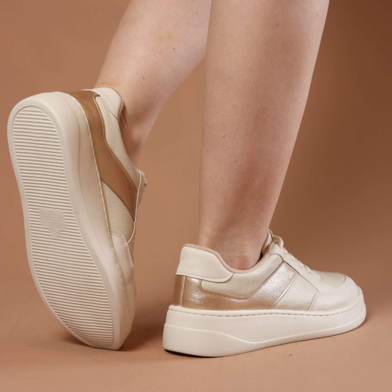 TÊNIS FEMININO TERAPEUTICO COURO NAPA DEBORA - Banana Calçados - 