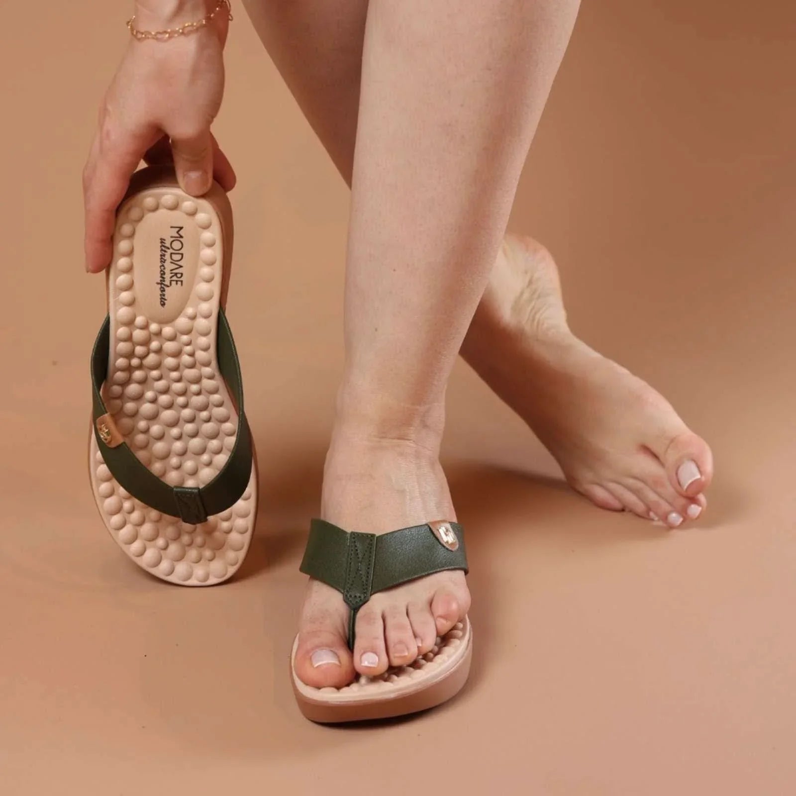 TAMANCO FEMININO MASSAGEADOR MODARE - Banana Calçados - 