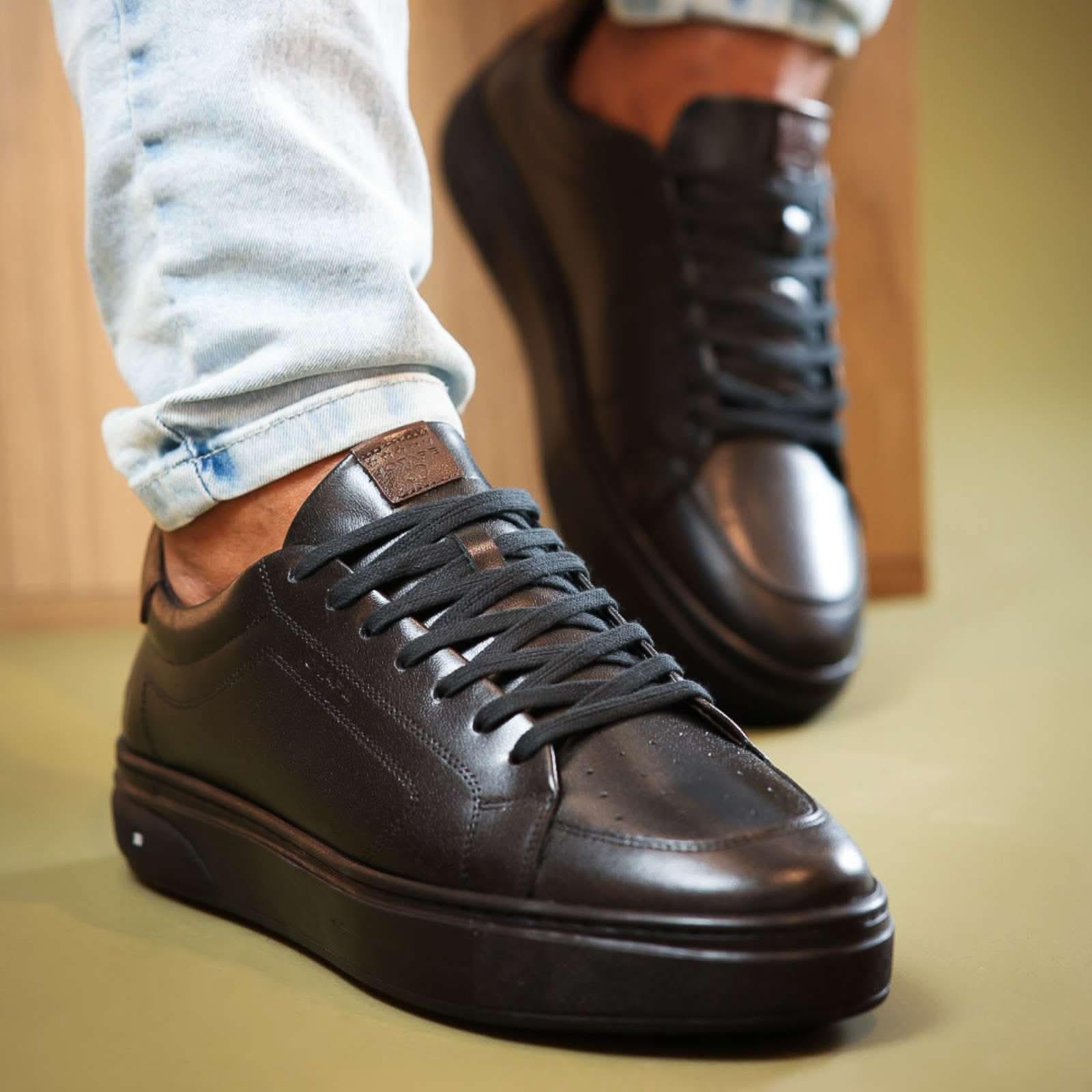 TÊNIS MASCULINO TERAPÊUTICO COURO HUGO - Banana Calçados - 