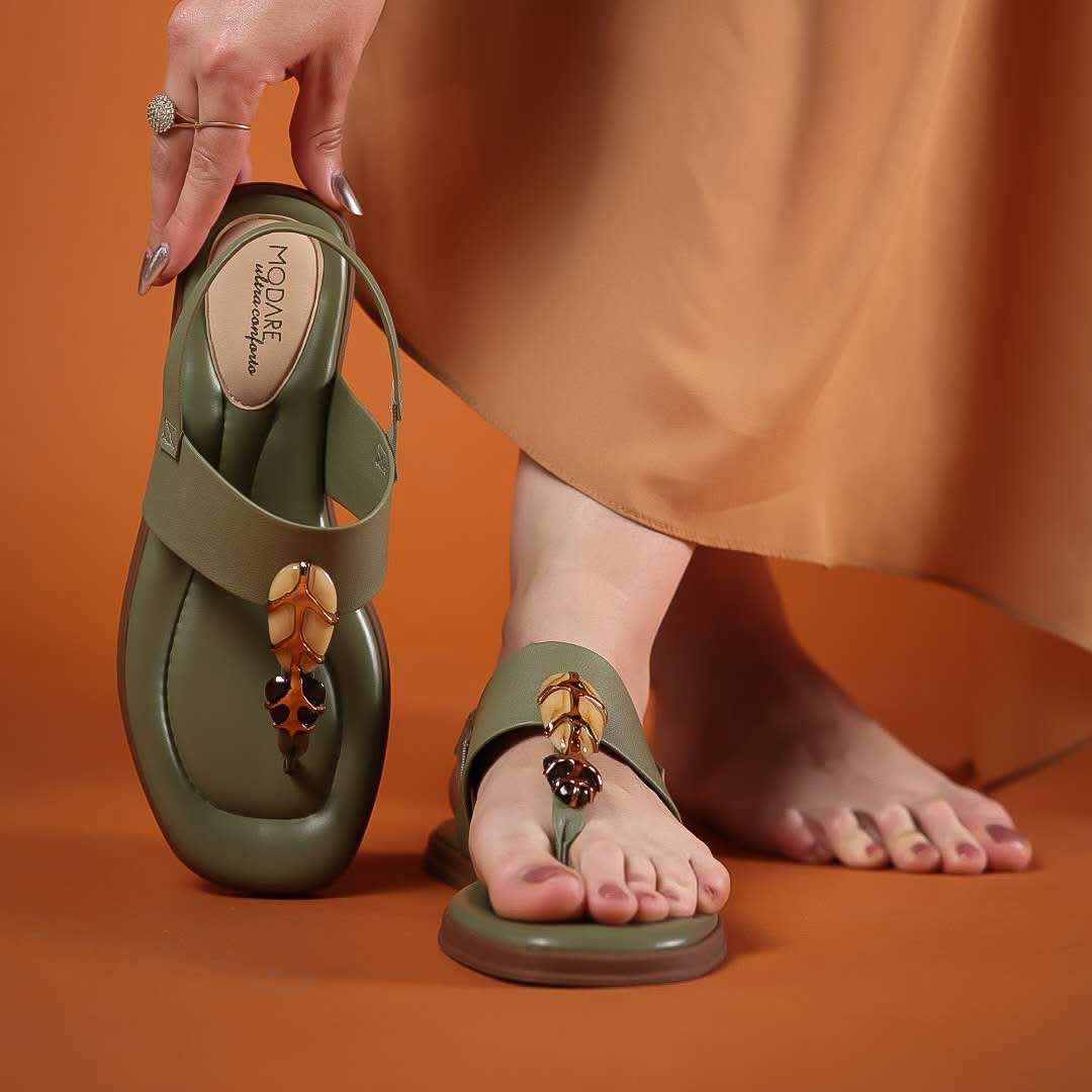 SANDALIA FEMININA ULTRACONFORTO ANTONELLA - Banana Calçados - 