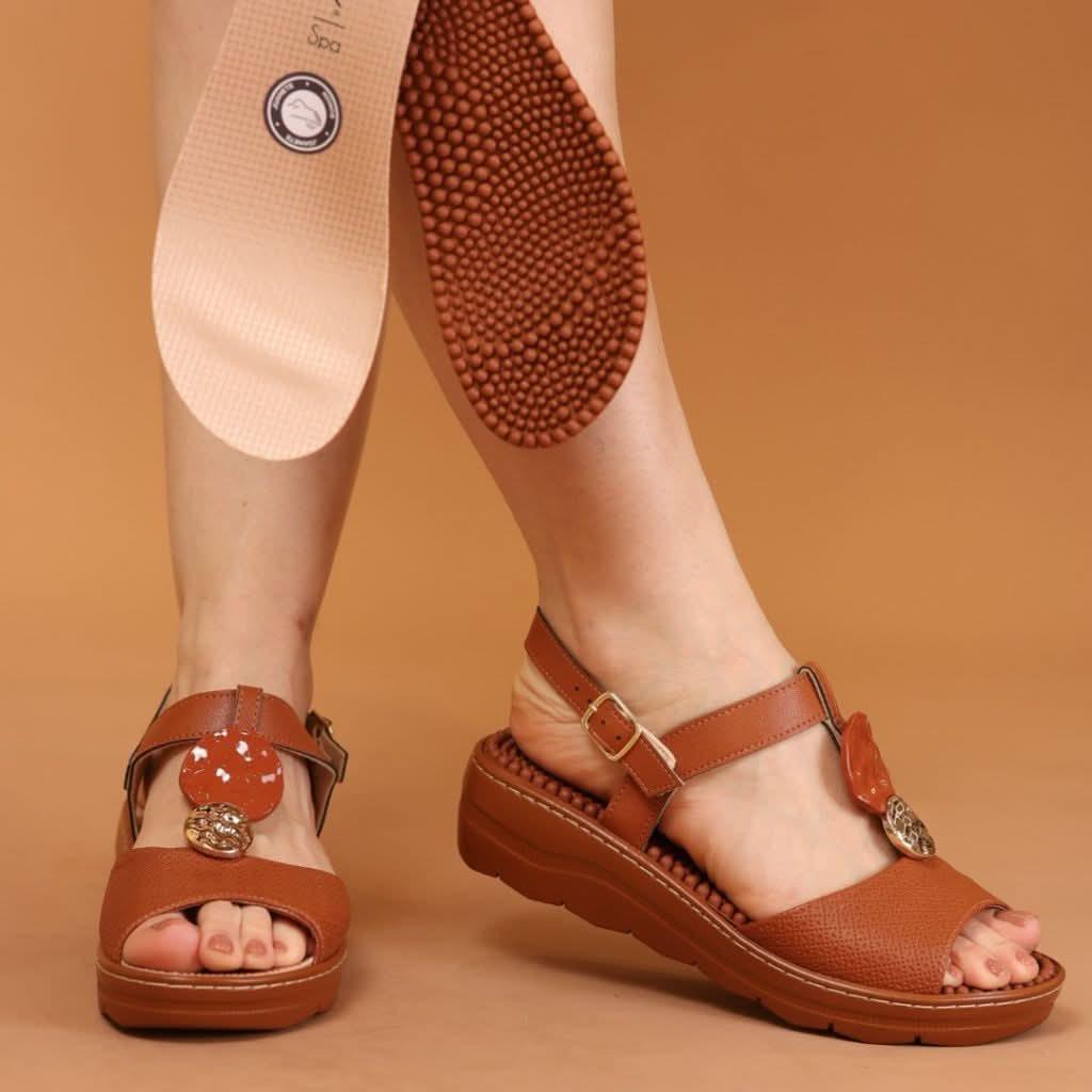 SANDALIA FEMININA ULTRACONFORTO 3 PALMILHAS ARIA - Banana Calçados - 