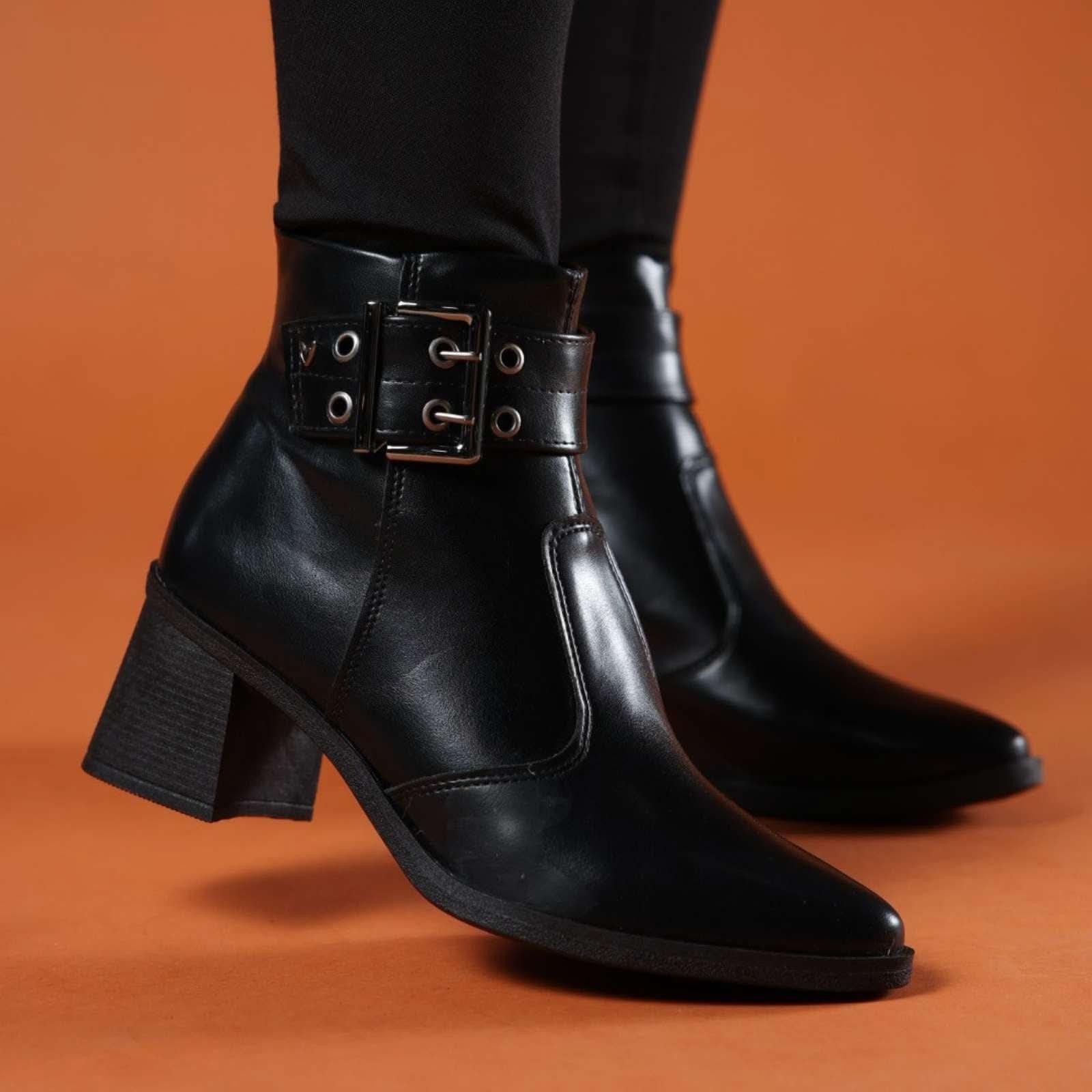 BOTA FEMININA ULTRACONFORTO COURO NAPA GALBANI - Banana Calçados - 