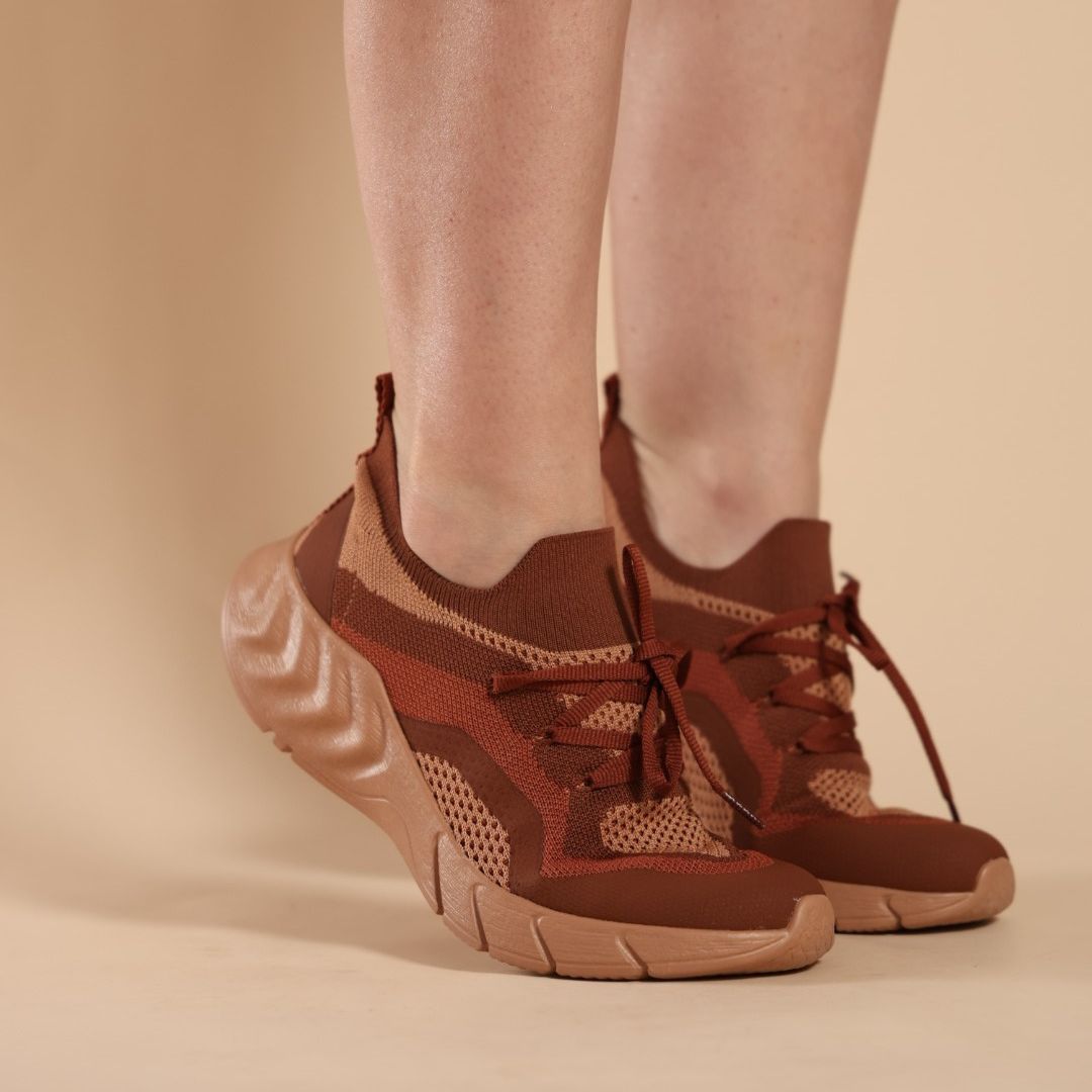 Tênis Feminino Nice — conforto ortopédico para pés sensíveis no dia a dia e nas atividades