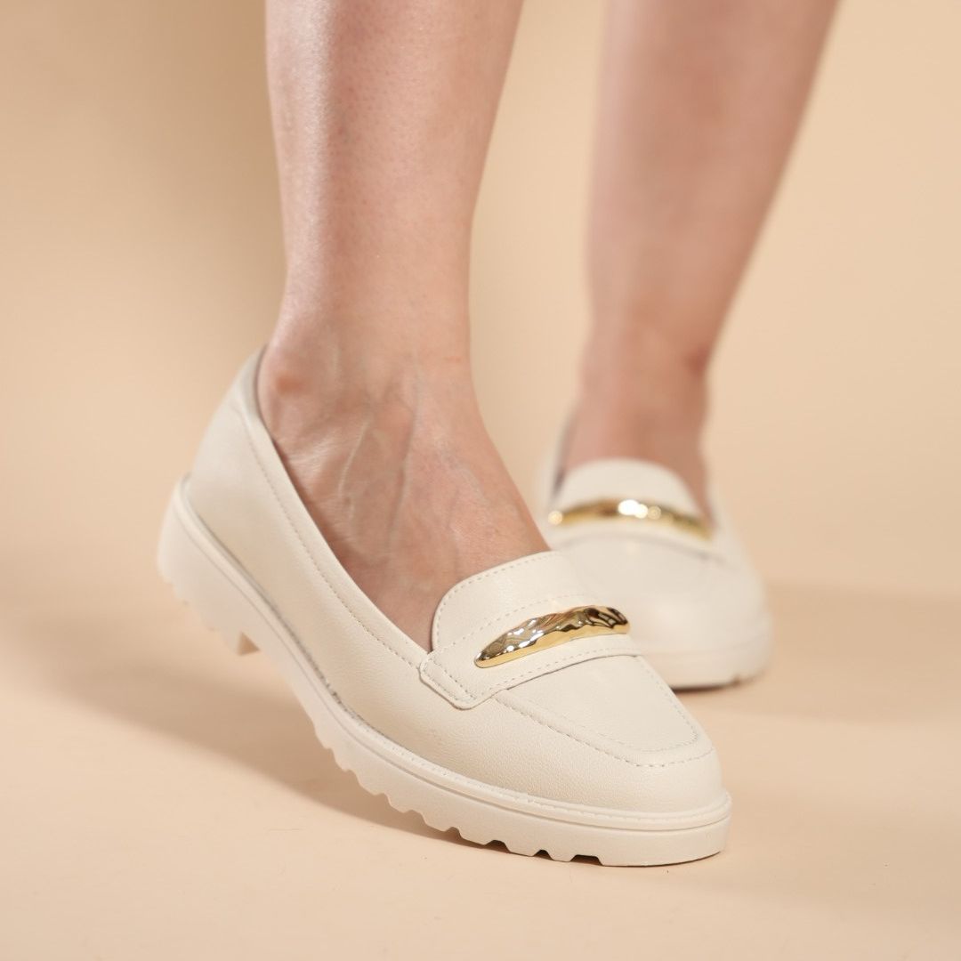 Mocassim Feminino Ortopédico Íris — conforto de verdade para pés sensíveis