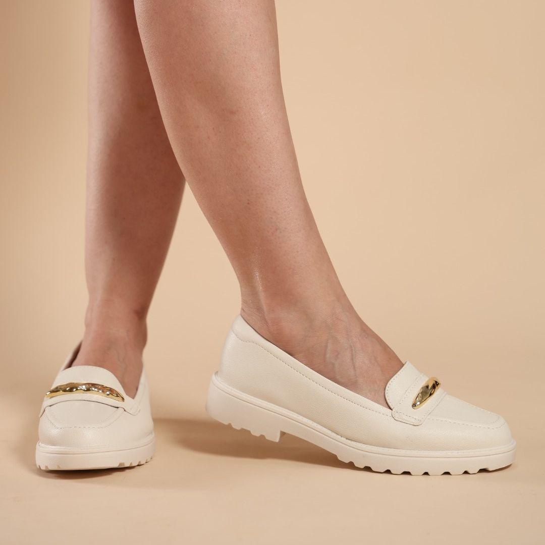 Mocassim Feminino Ortopédico Íris — conforto de verdade para pés sensíveis