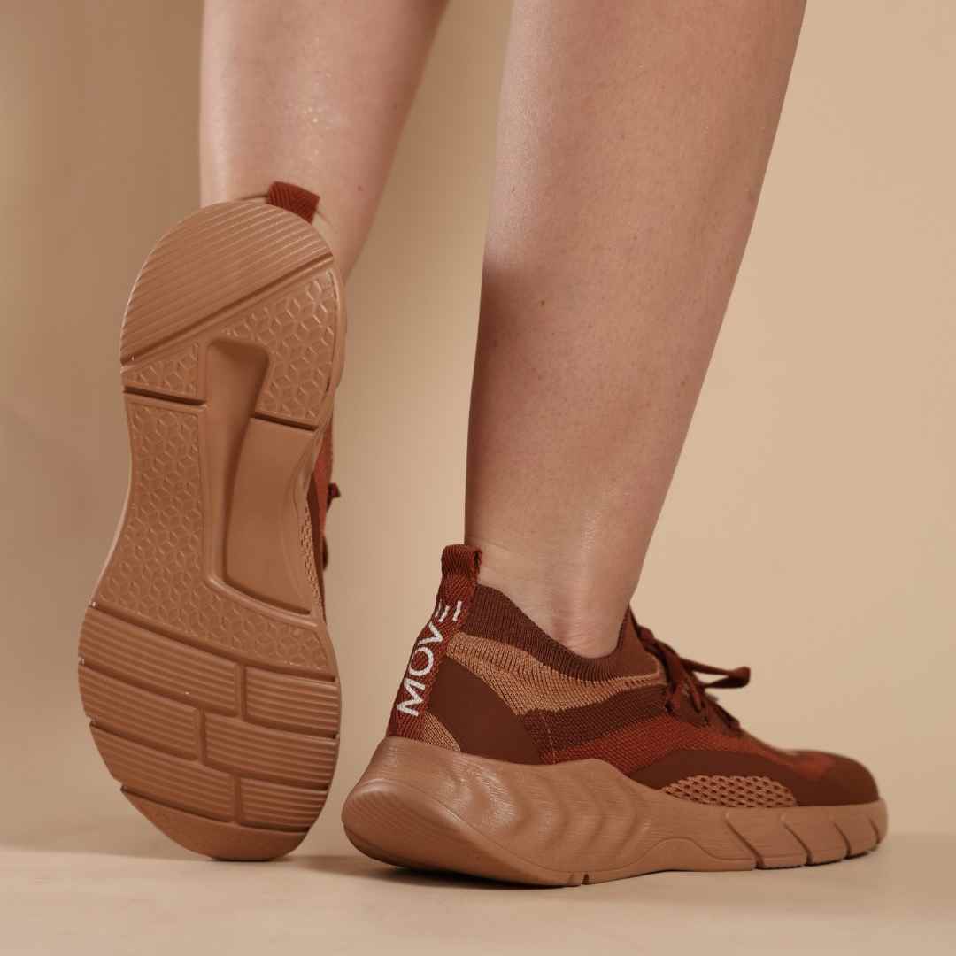 Tênis Feminino Nice - conforto ortopédico para pés sensiveis no dia a dia e nas atividades