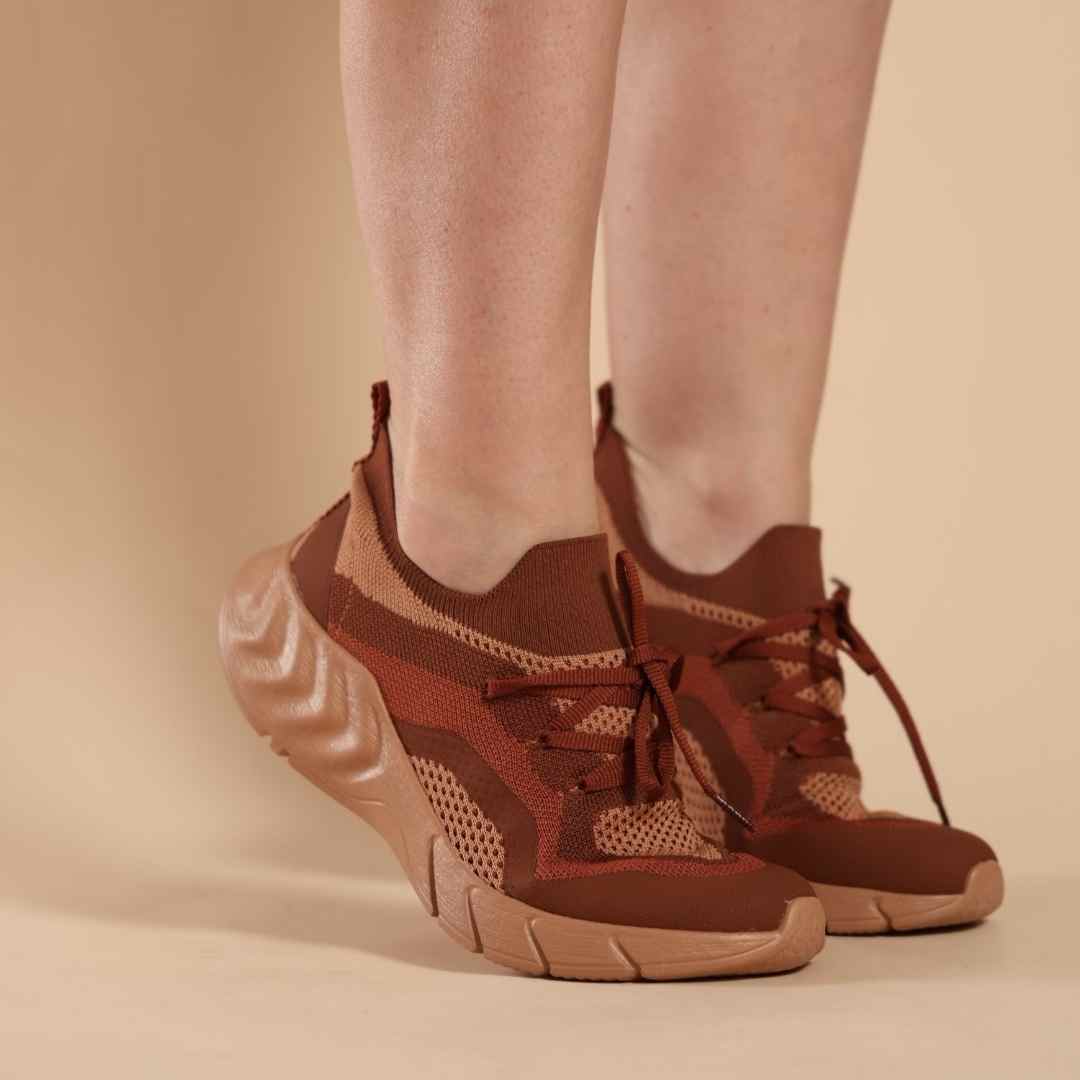 Tênis Feminino Nice - conforto ortopédico para pés sensiveis no dia a dia e nas atividades