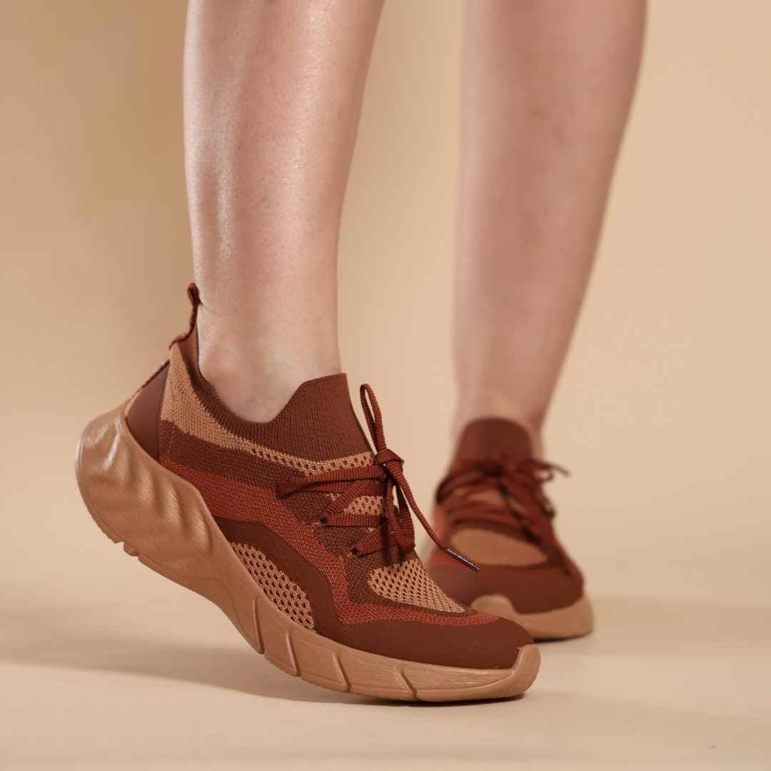 Tênis Feminino Nice - conforto ortopédico para pés sensiveis no dia a dia e nas atividades