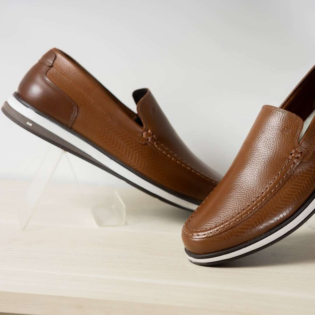 MOCASSIM MASCULINO JOTA PE COURO JAMES