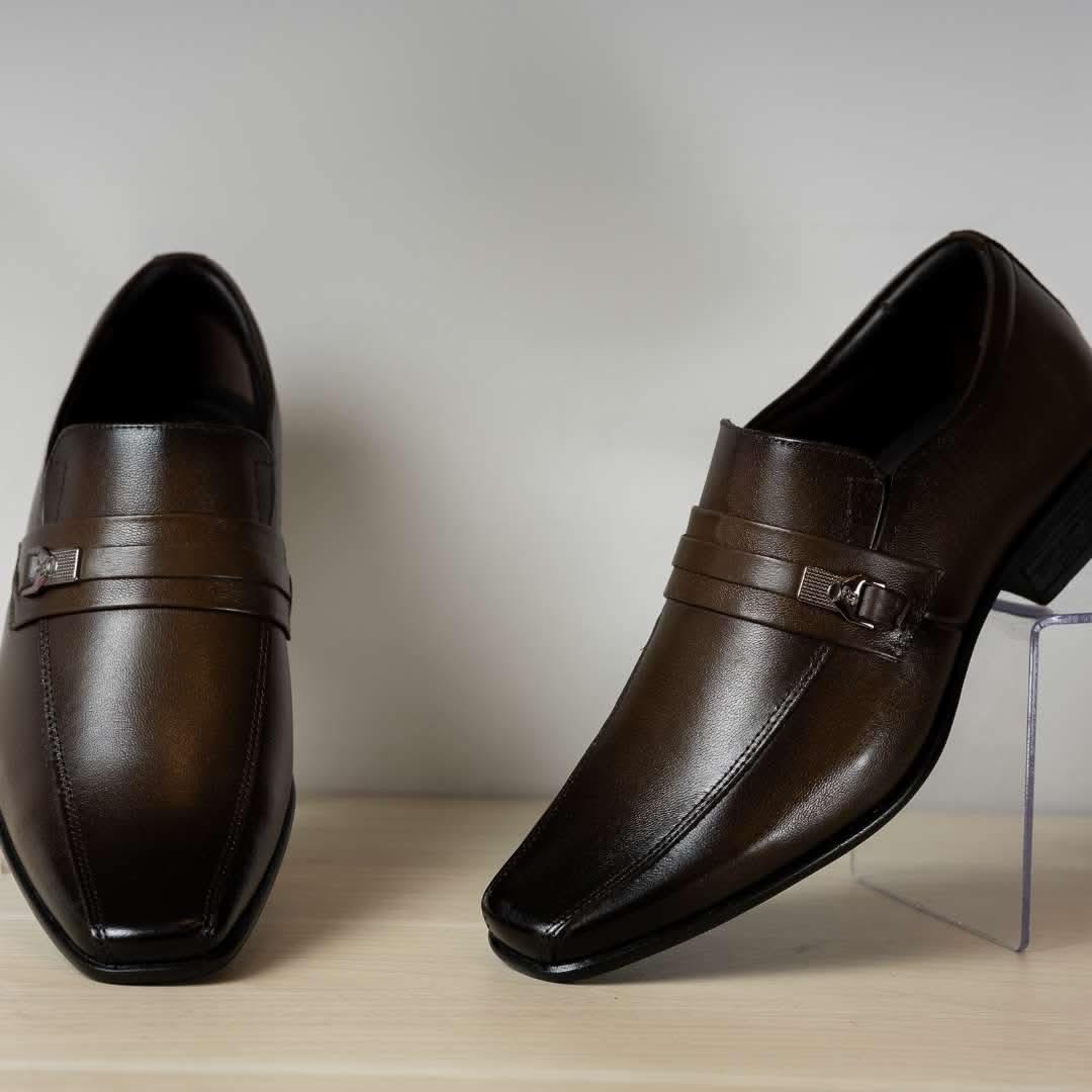 SAPATO SOCIAL COURO LEGITIMO SOFT JAY - Banana Calçados - 