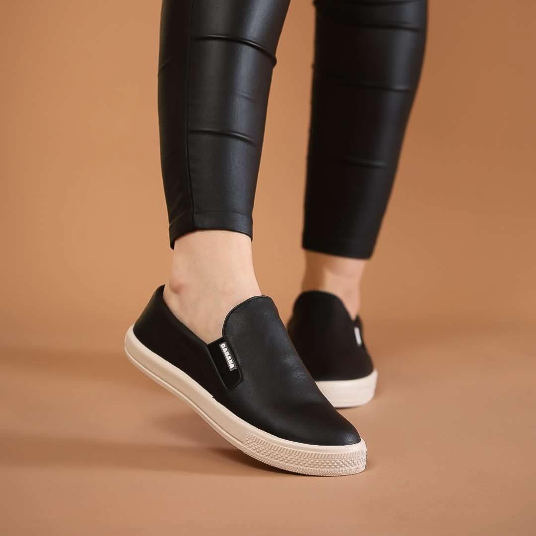 TENIS FEMININO SLIP ON BANANA NATHALIA - Banana Calçados - 