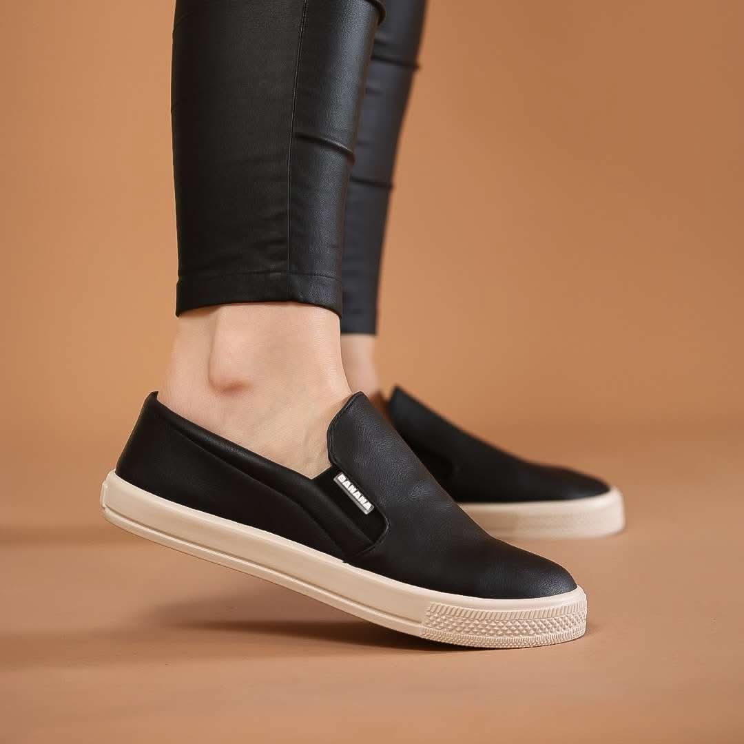 TENIS FEMININO SLIP ON BANANA NATHALIA - Banana Calçados - 