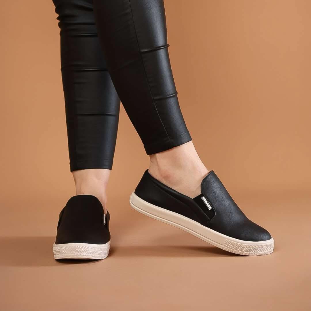 TENIS FEMININO SLIP ON BANANA NATHALIA - Banana Calçados - 