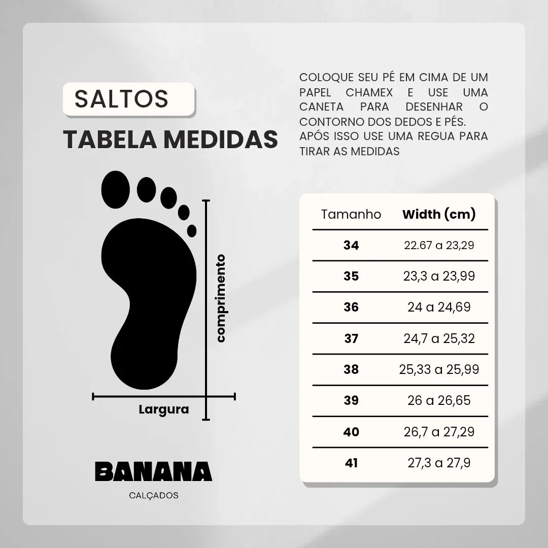 SANDALIA DE SALTO FEMININO ULTRACONFORTO THALIA - Banana Calçados - 