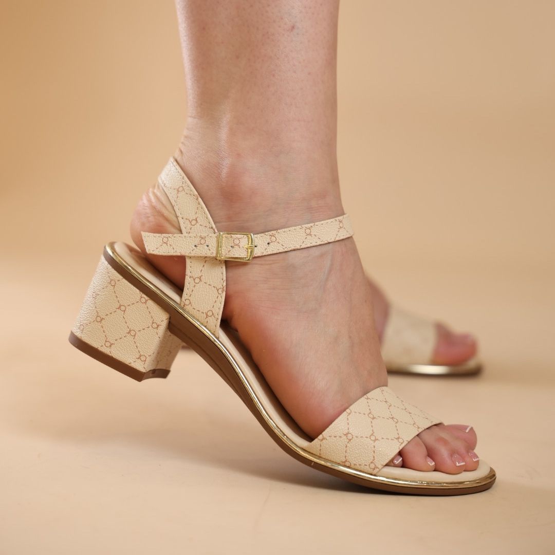 Salto Feminino Conforto Milena